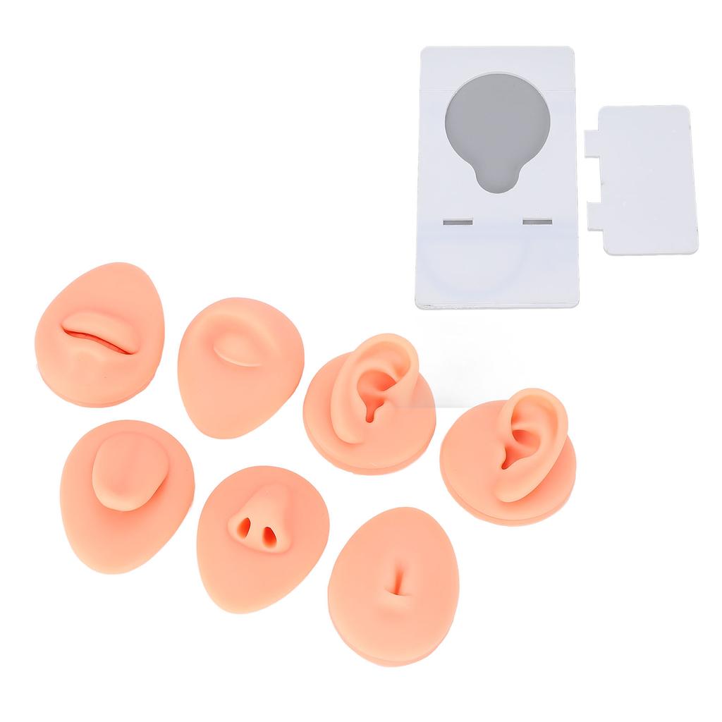 Силиконовый язык, рот, нос, модель, многоразовое моделирование, силиконовые части тела, демонстрационная модель для практики