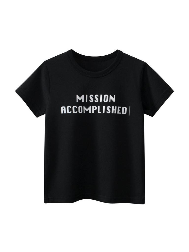 Футболка с короткими рукавами для детей 27Kids в корейском стиле - летняя коллекция 2025 года для мальчиков