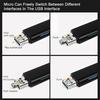 5 в 1 Многофункциональный USB 3.0 Тип C / Usb / Micro Usb / Tf Устройство чтения карт памяти Адаптер для чтения карт OTG