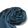 Headscarf Solid Color Silk Scarf Basic Versatile Scarf Women's Smooth Crepe Travel Scarf Xizang Travel Shawl