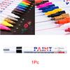White Black Red Sketching Marker Pen Oily Waterproof Paint Pens for Calligraphy Painting Drawing DIY Graffiti Art Supplies
