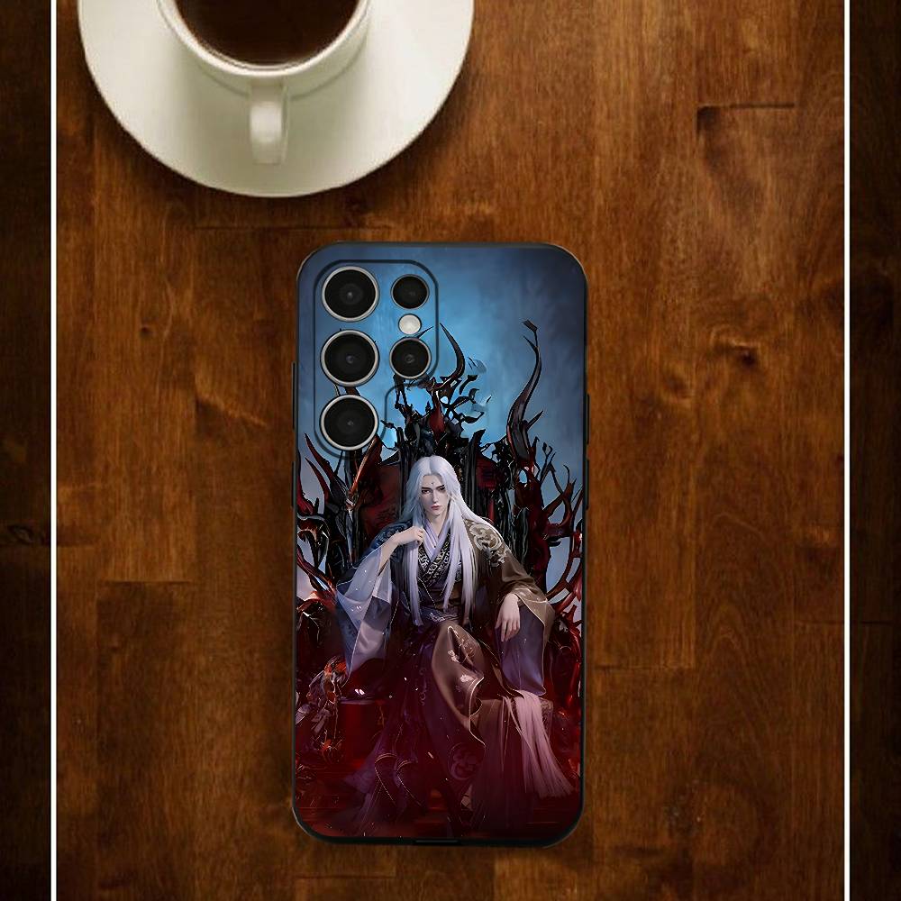 Силиконовый чехол для телефона с принтом Ван Лин Сянь Ни Аниме для Samsung S24 22 20 23 21 20 Ultra Plus Lite 5G