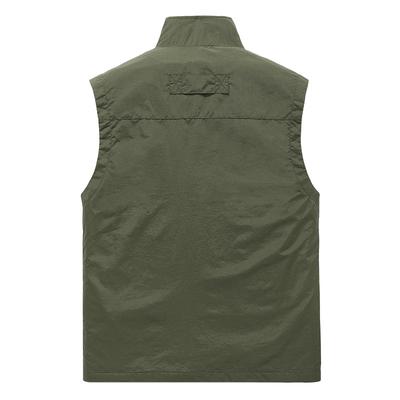 Мужской жилет, весенне-осенняя рабочая одежда, жилет с несколькими карманами, молодежные топы большого размера