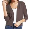 Women S Simple Versatile Short Knit Cardigan For Spring Autumn