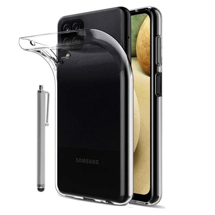 Чехол - VCOMP - Samsung Galaxy A12 Nacho - Ультратонкий - Прозрачный - Включает стилус