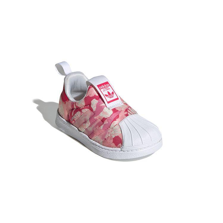 Adidas Originals Superstar Series Low Top Baby Shoes Baby Shoes Pink White FV7481