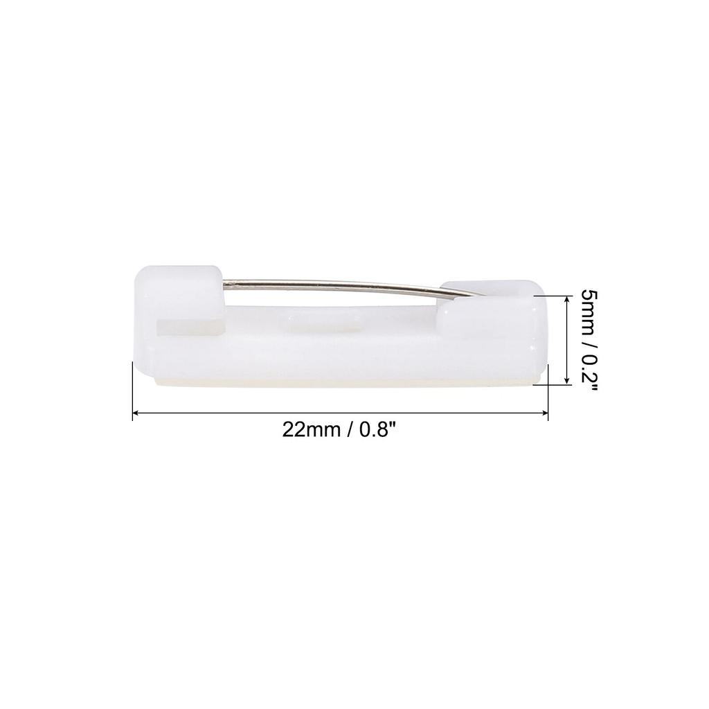 10/50/100/200 шт. Булавки безопасности Самоклеящиеся булавки безопасности Значки-булавки Булавки для бейджей Именные булавки Оптом Большие с плоской задней частью Липкие полоски