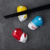 Hello Kitty Керамическая подставка для палочек для еды Подушка для палочек Мультяшный Счастливый кот Держатель столовых приборов для отеля и ресторана Подставка для ручек