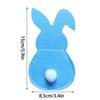 4pcs Easter Day Cartoon Rabbit Home Party Decorations Tableware Accessories Festival Supplies