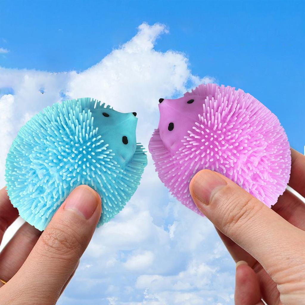 Творческая сжимающая детская декомпрессионная игрушка кукла, маленький ежик-мяч флэш-игрушка сжимает