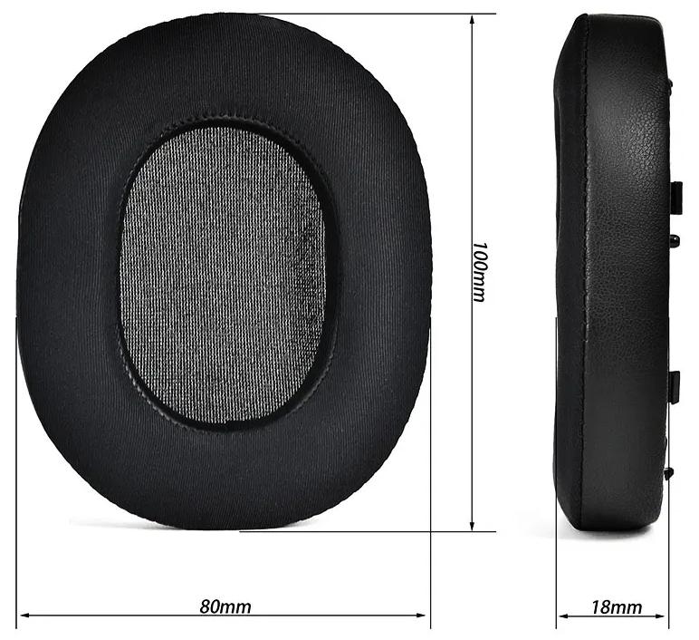 Earpads, Sponges, Pads for SONY WH-1000XM5, GEL FILLING, Black