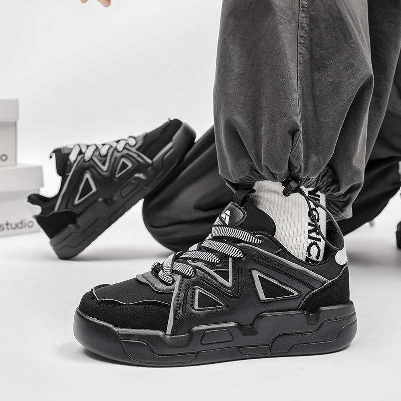 Мужская дышащая повседневная спортивная обувь, уличная нескользящая обувь для бега, модная баскетбольная обувь