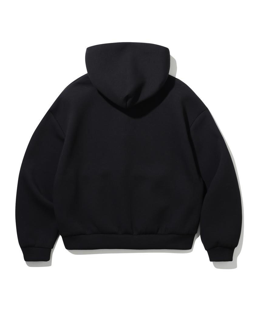 Худи на молнии Urbanstoff Neoprene Diver Crop (черный)