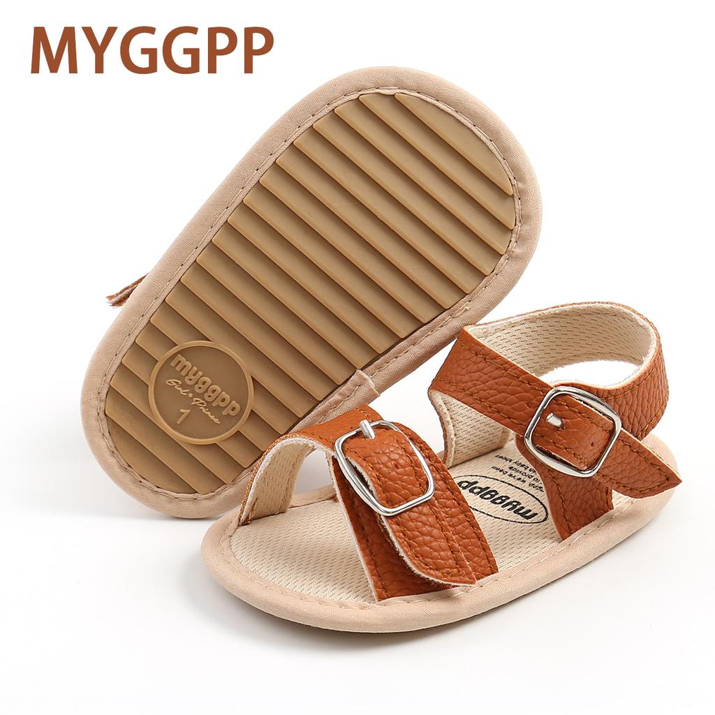 MYGGPP Spring and Summer Lace-up Baby Sandals Baby Shoes Toddler Sandals