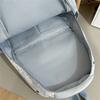 Милый школьный рюкзак с принтом звезд, легкий нейлоновый рюкзак на молнии, с прозрачным карманом, для девочек-подростков, для ежедневных поездок