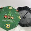 1PC Warner Hogwarts Christmas Automatic Open/Close Umbrella with Windproof, 46-Rib Sturdy Canopy, Durable Ribs1263A