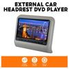 9-дюймовый подголовник для автомобильного сиденья с ЖК-дисплеем, mp3/mp4-мультимедийным проигрывателем, игровым FM-передатчиком, пультом дистанционного управления, DVD-плеером, монитором