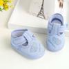 Обувь для кроватки для новорожденных девочек и мальчиков на мягкой подошве, парусиновая обувь  