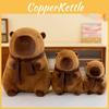 Animal Simulated Capybara Plush Doll Childrens Birthday Gifts Home Decorations