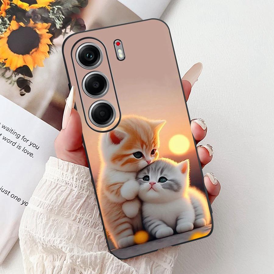 Чехол для Tecno Camon 40 CM5 с рисунком цветов и бабочек, мягкий силиконовый чехол для Tecno Camon 40 Pro 5G Camon40, чехлы для телефона
