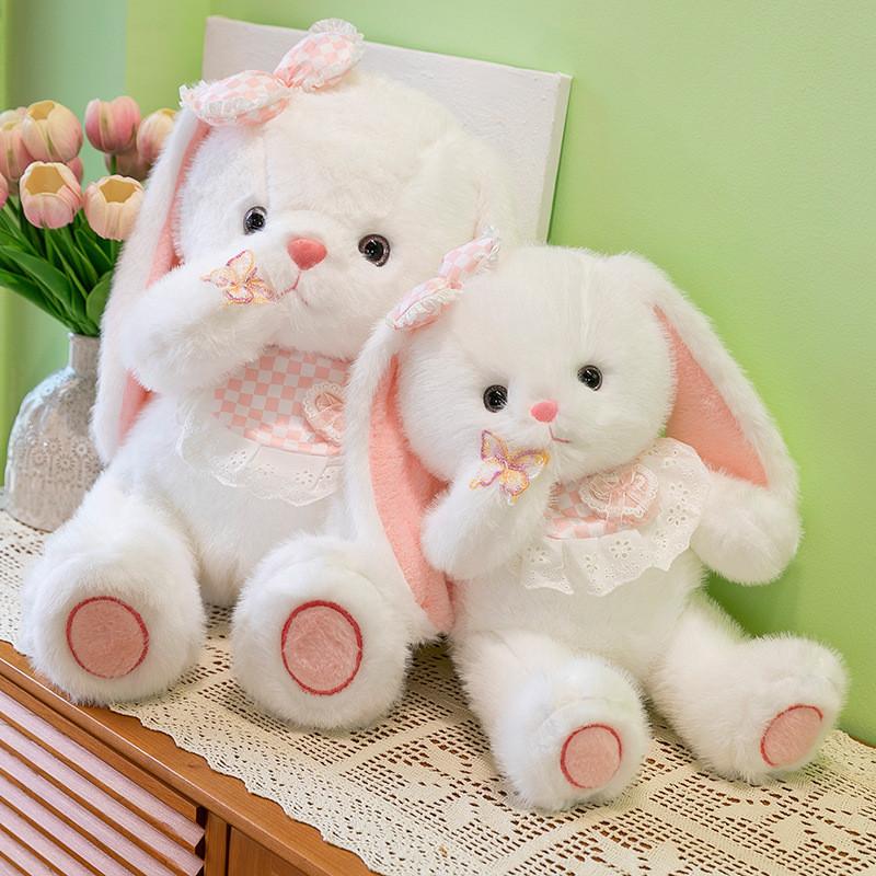 Plush Bunny Toy Cute Cartoon Butterfly Girl Children Birthday Holiday Gift Doll