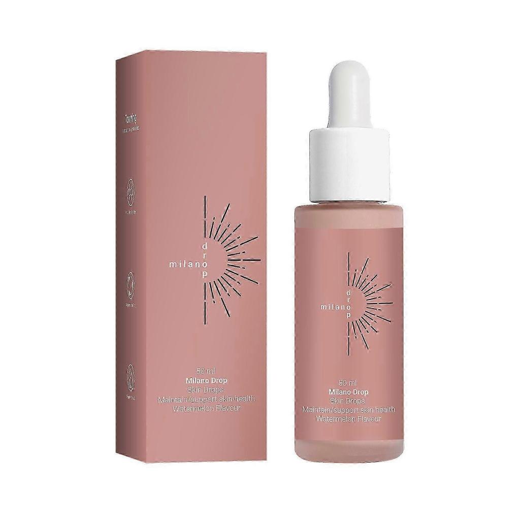 Milano Gentle Self-tanning Drops 50ml - Fragrance-free Alcohol-free, Suitable For Sensitive Skin WSLIHV