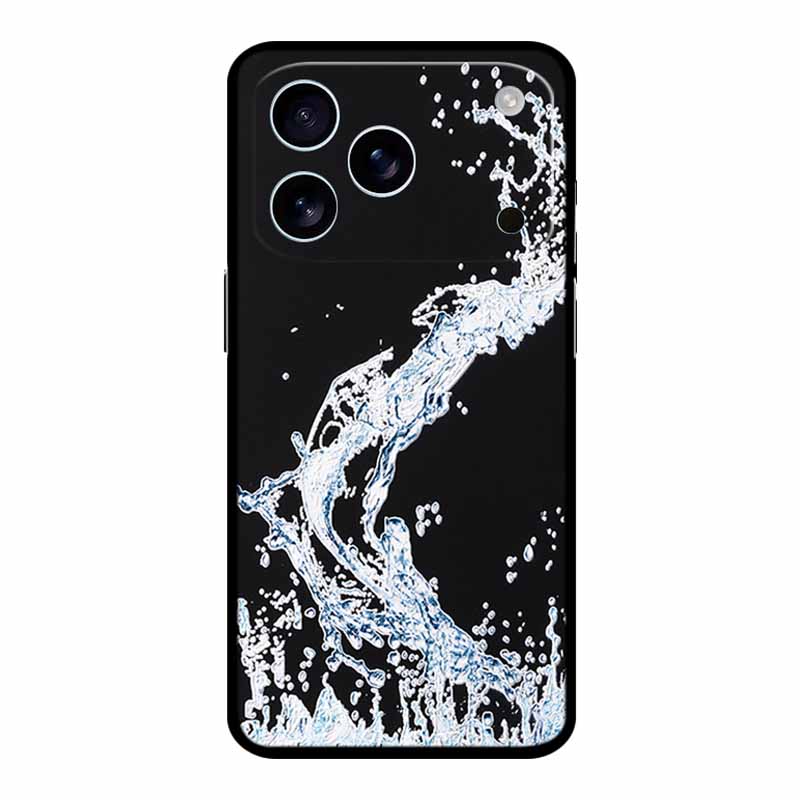 3D Тисненый Чехол Для iphone 17 Pro Max Чехол Для Телефона Цветы Черный Силикон Мягкая Задняя Крышка Coque Для iphone 17 Pro Чехол 17Pro Max