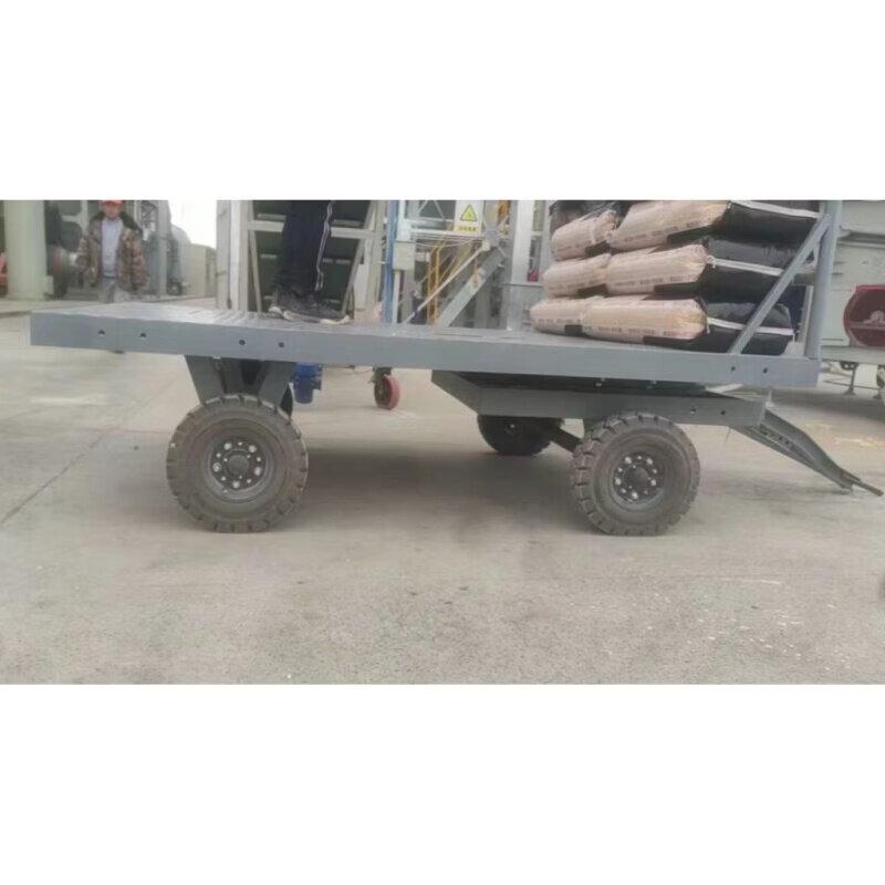 Rongyu 2.5-Ton Flatbed Trailer Axle Assembly with 600-9 Pneumatic Tire