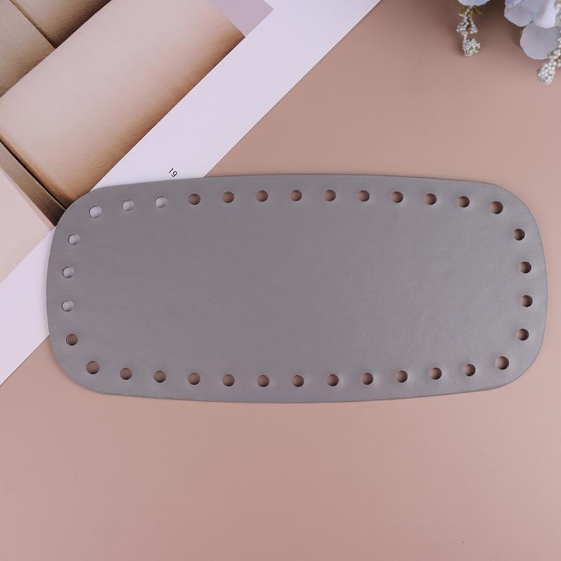 Round Leather Bottom With Holes Rivet Handbag Diy Women Shoulder Crossbody Bags Accessories