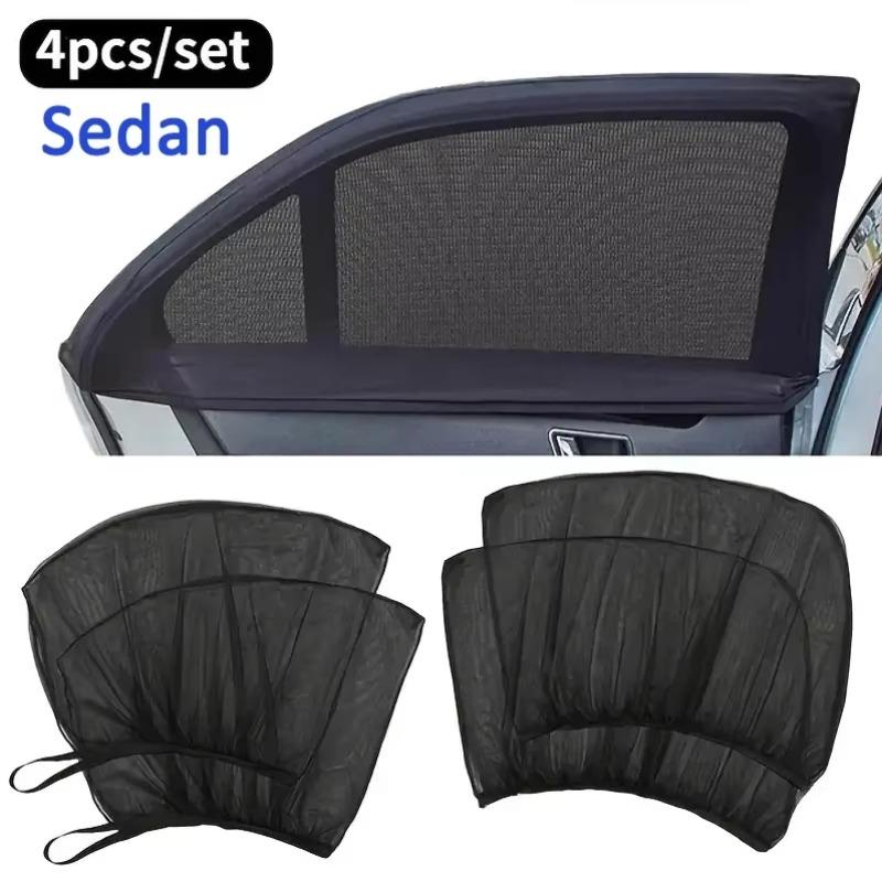 2PCS Sedan/SUV Car Sun Shade Styling Accessories Auto UV Protect Curtain Side Window Sunshade Mesh Sun Visor Protection Films