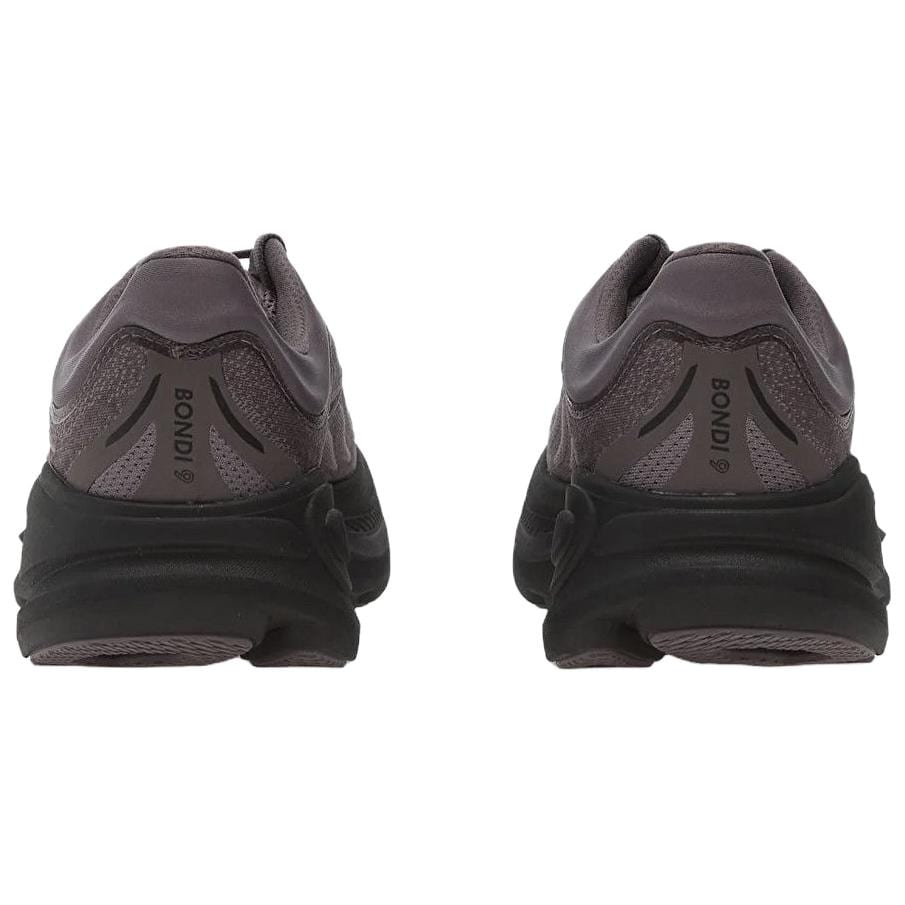 HOKA One One Bondi 9 Низкие Беговые Кроссовки Мужские Серый Черный 1162011-GYCR