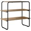 Artisan Oak Console Table 60 X 41 X 75 Cm Particleboard