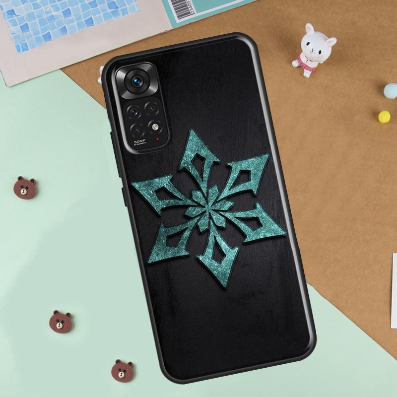 Genshin Impact Elements Phone Case For Xiaomi Redmi Note 12 8 9 10 11 Pro 8T 9S 10S 11S 12S 10A 9C 10C 12C Cover
