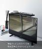 Yamazaki Jitsugyo TV Above Rack Wide 40 Black Smart TV Above Rack Above TV Storage 4881 Приблизительно. Ш40XГ12XВ35.5см