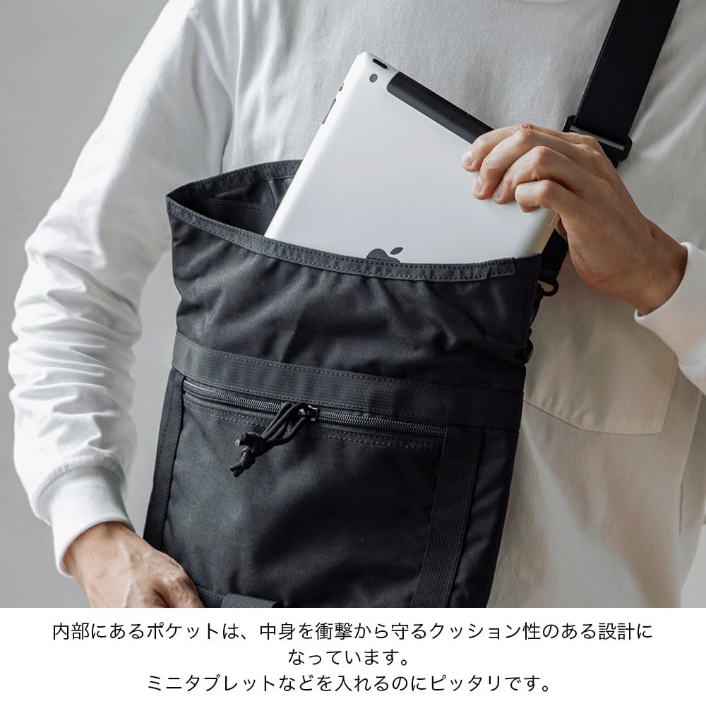 [Брифинг] Двухсторонняя сумка, сумка через плечо, клатч, 1,8 л, модель по специальному заказу, Mission Shoulder S