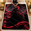 Flannel BlanketTokyo Ghoul Warm Soft Throw Blanket for Indoor Sofa Bed Living Room Use