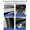 Auto Exterior Plastic Restorer, Black Shine Coating Agent, Rubber Repair Clean Refresh Brighten Sealant