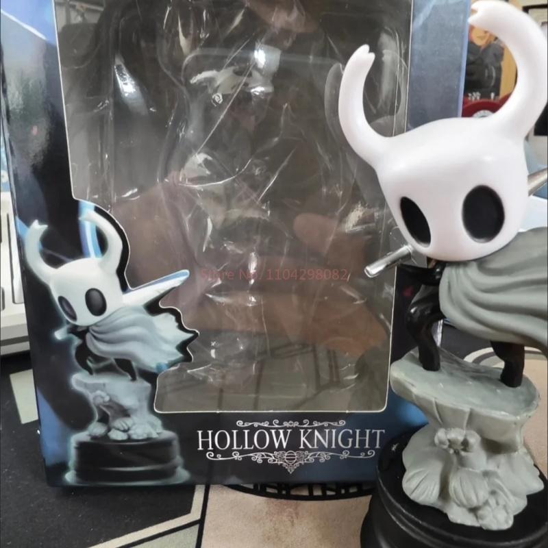 Игра Hollow Knight Аниме Персонаж Теневой Рыцарь 12 см ПВХ Новый Коллекционная Модель Украшение для Стола Игрушки Фигурка Действия Подарки на День Рождения