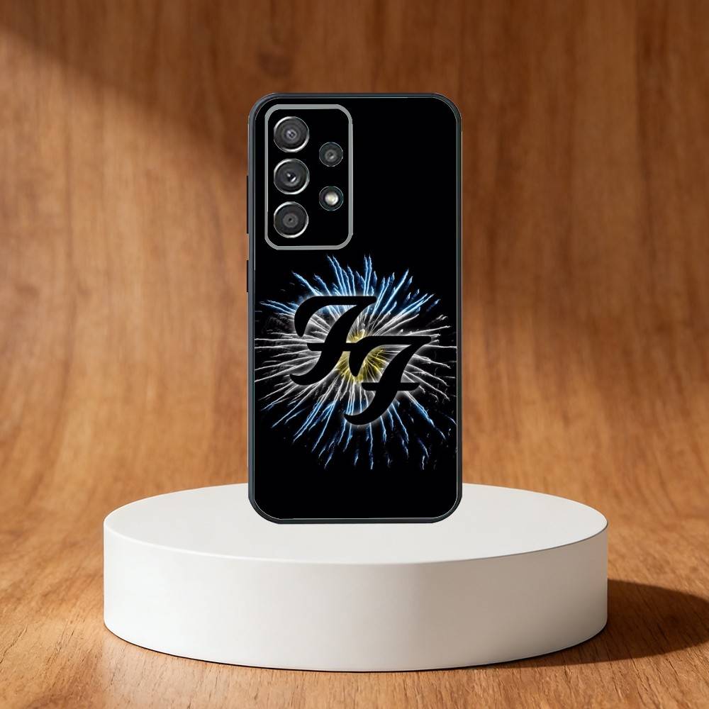 Foo F-Fighters band Phone Case For Samsung S25,S24,S21,S22,S23,S30,Ultra,S20,Plus,Fe,Note,10,9,5G Black Cover
