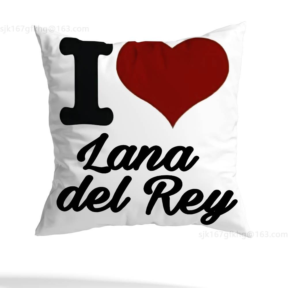 Наволочка для подушки с изображением певицы Lana Del Rey, повседневный стиль, декоративная, подходит для домашнего декора (исключая наполнитель)