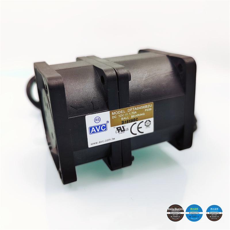 Совершенно новый 40-мм 12-вольтный двойной USB-вентилятор охлаждения сервера - 40560000 об/мин