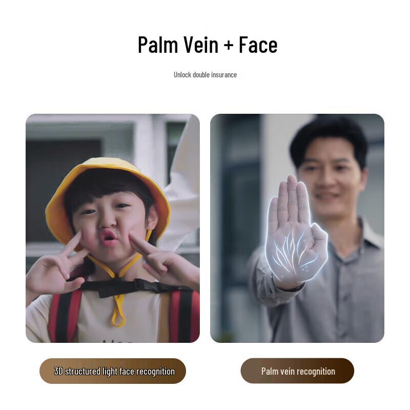 IMOU R10 Max AI Smart Door Lock with Facial & Palm Vein Recognition
