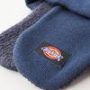 Dickies Вязаная шапка-ушанка в авиационном стиле, темно-синяя, универсальный размер (Голова 57–59 см)