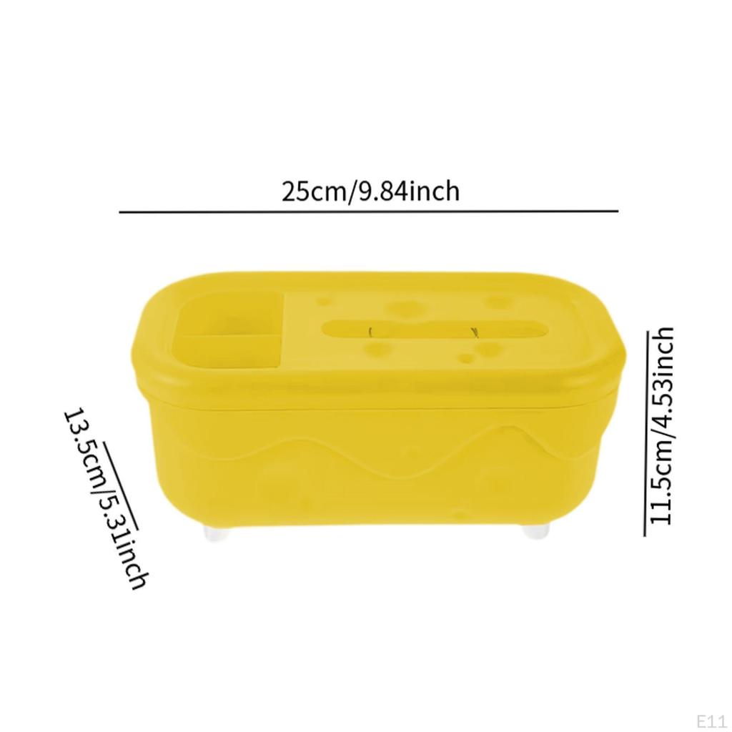 Multifunctional Tissue Dispenser with Organizer for Desk And Bedroom