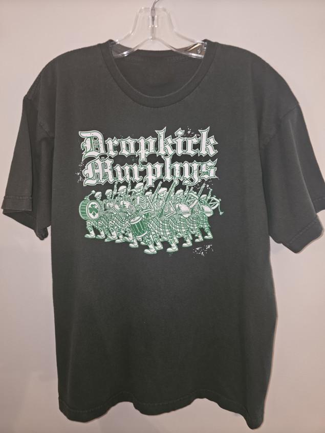 Винтажная футболка унисекс для взрослых The Dropkick Murphys Punk Rock Хлопок UB374