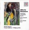 CD ALBERTO GINASTERA, MARTHA NOGUERA,  - Variaciones Concertantes Op. 23, Pi 74321592182 Arte Nova Class 1998 Europe Classical Used