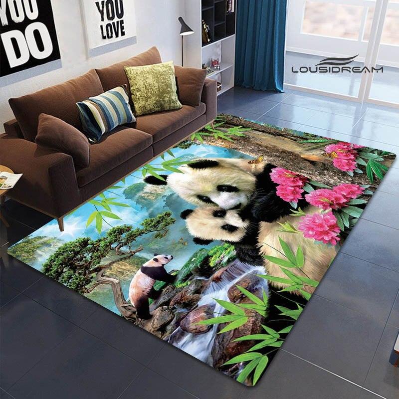 Китайское национальное сокровище ковер с принтом панды и модный реквизит для украшения дома для пикника, реквизит для фотосъемки, подарок на день рождения