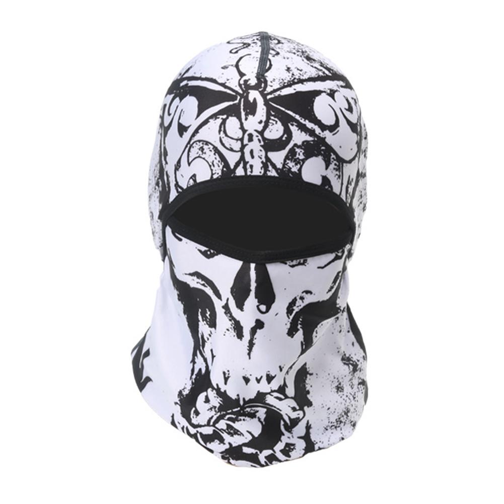 Skull Head Magic Turban Outdoor Sports Cycling Mountaineering Ski Headscarf Warm Breathable Mask