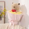 Creative Panda Capybara Hand Bouquet Doll Plush Toy Bouquet Throw Pillow Girl Doll Valentine's Day Gift