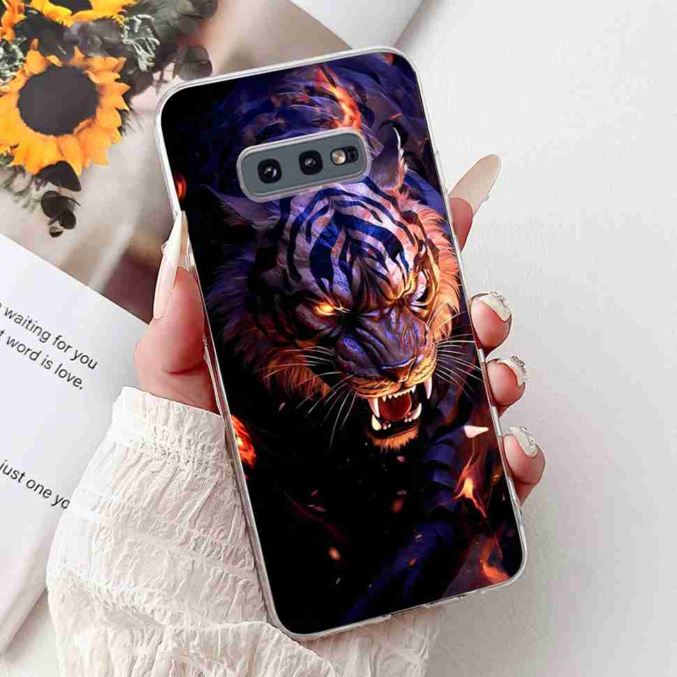 Чехол для Samsung Galaxy S10e SM-G970 Модный Бант Цветок Мягкий Силикон ТПУ Чехол-бампер Для Samsung S10e S10E SM-G970F 5.8" Корпус Телефона